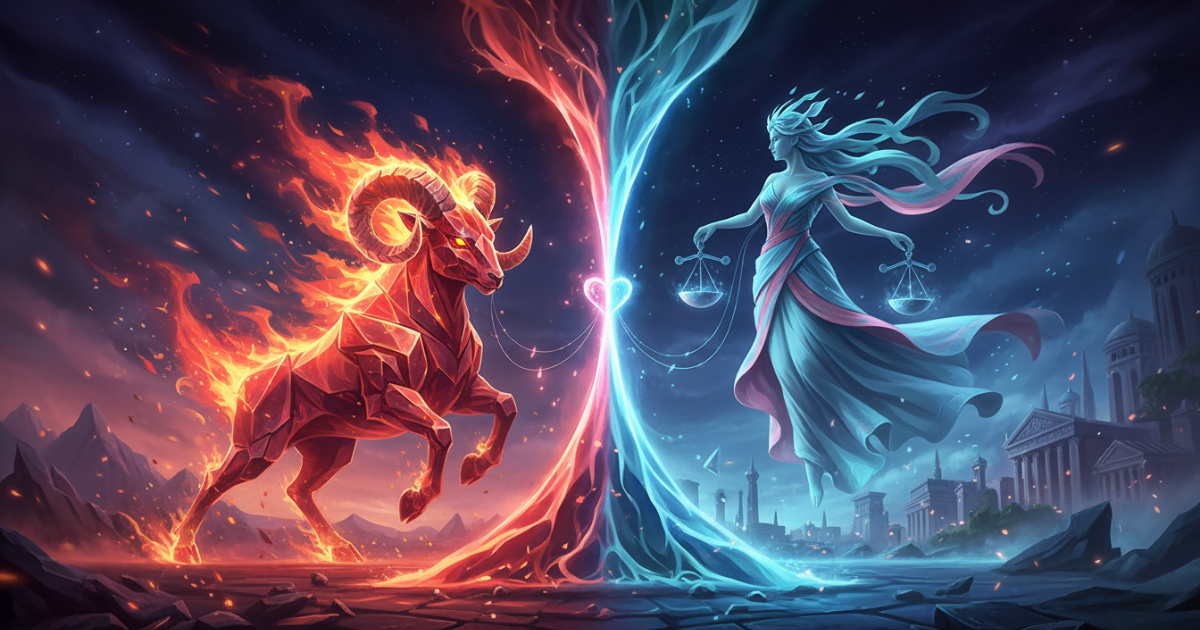 Aries and Libra Relationship: The Balance Between Fire and Air