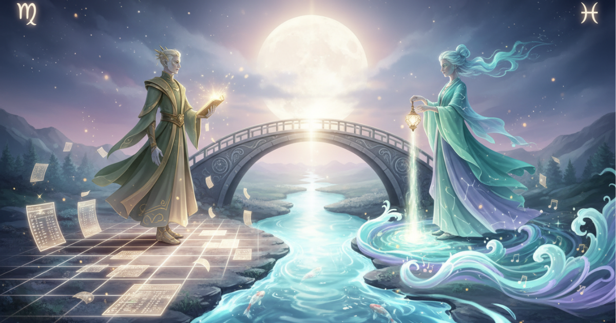 Virgo and Pisces Together: Practical Meets Mystical